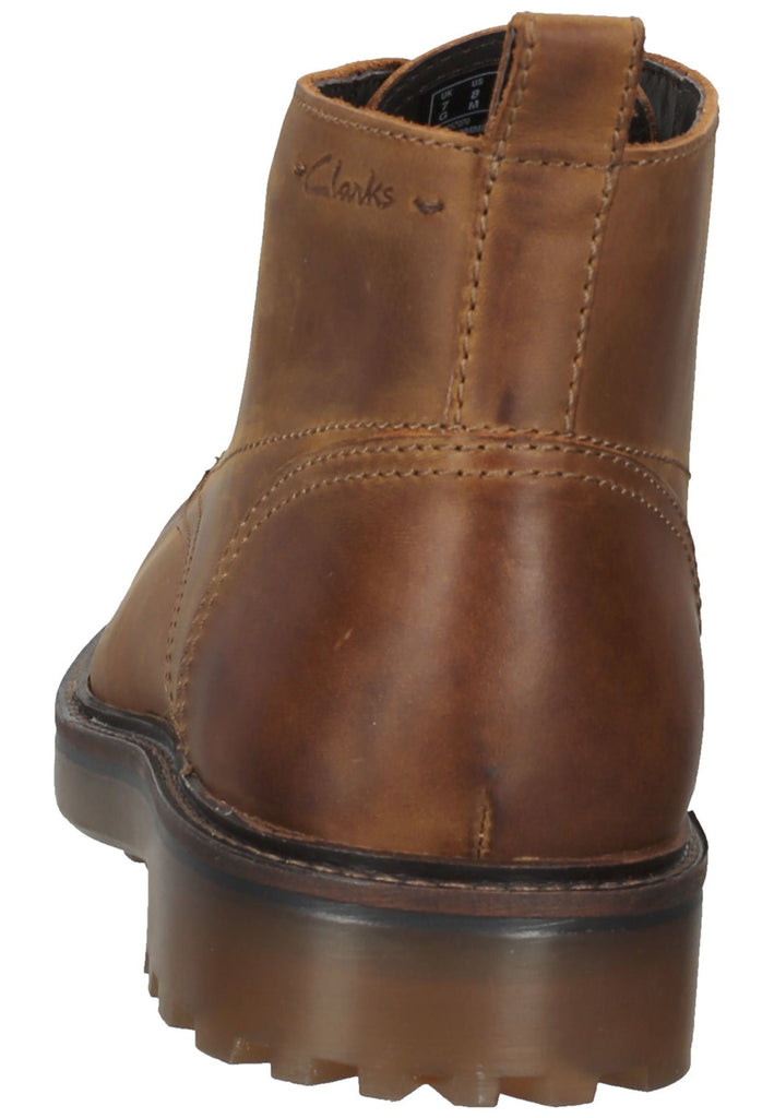 Clarks Halbschuhe Nubukleder Tan