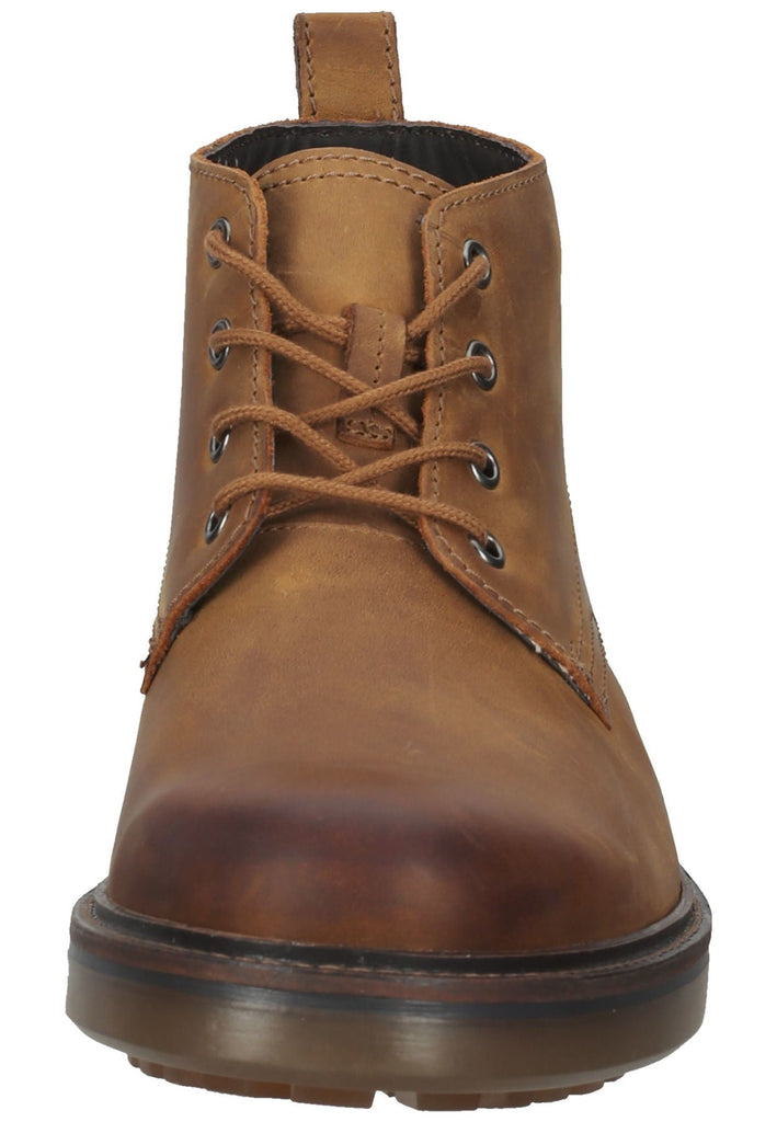 Clarks Halbschuhe Nubukleder Tan