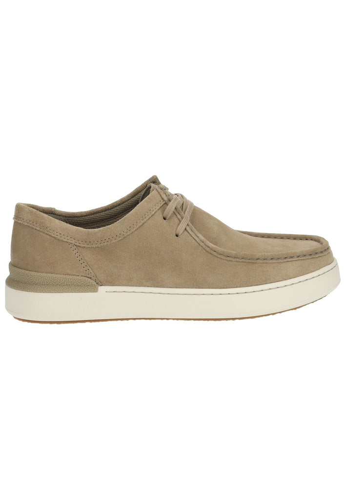 Clarks Halbschuhe Veloursleder Beige