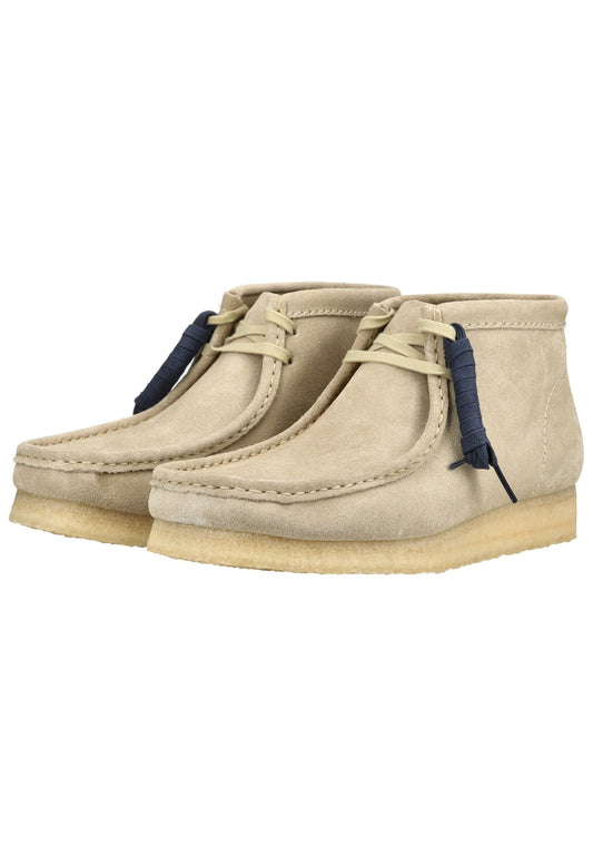 Clarks Halbschuhe Veloursleder Beige