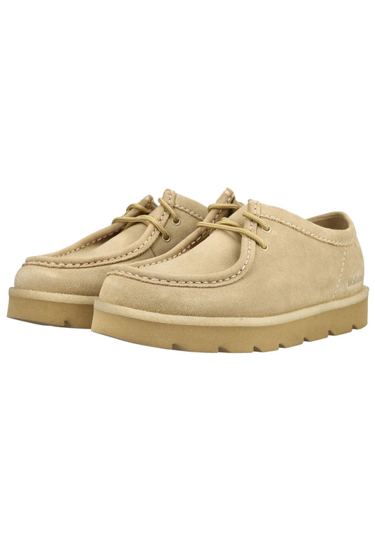 Clarks Halbschuhe Veloursleder Beige