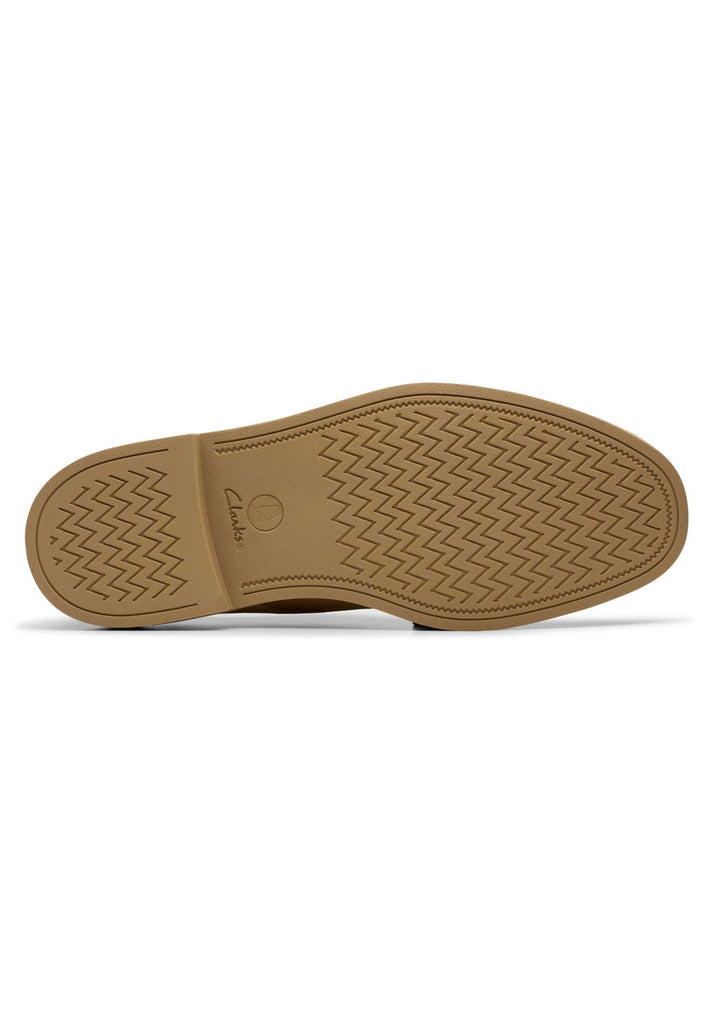Clarks Halbschuhe Veloursleder Sand