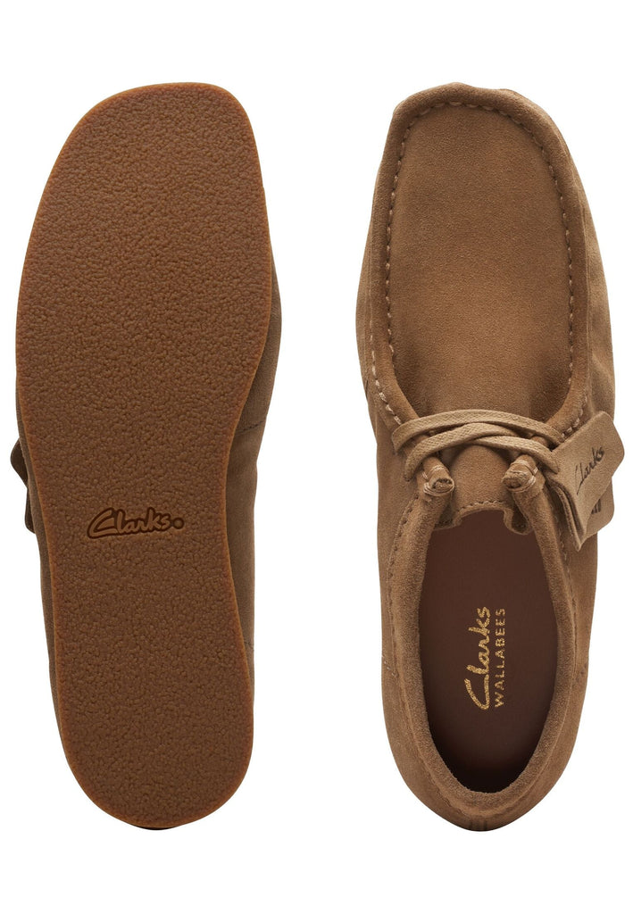 Clarks Halbschuhe Veloursleder Sand