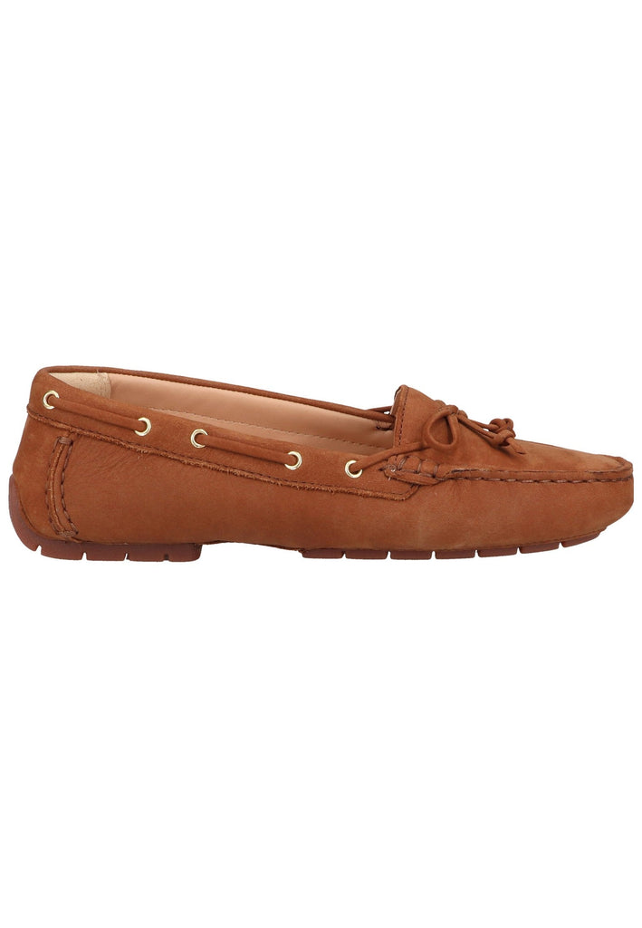 Clarks Mokassin Leder Tan