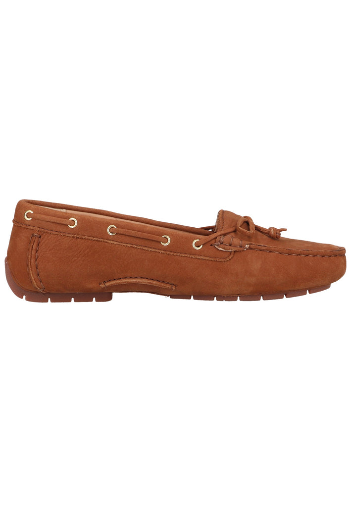 Clarks Mokassin Leder Tan