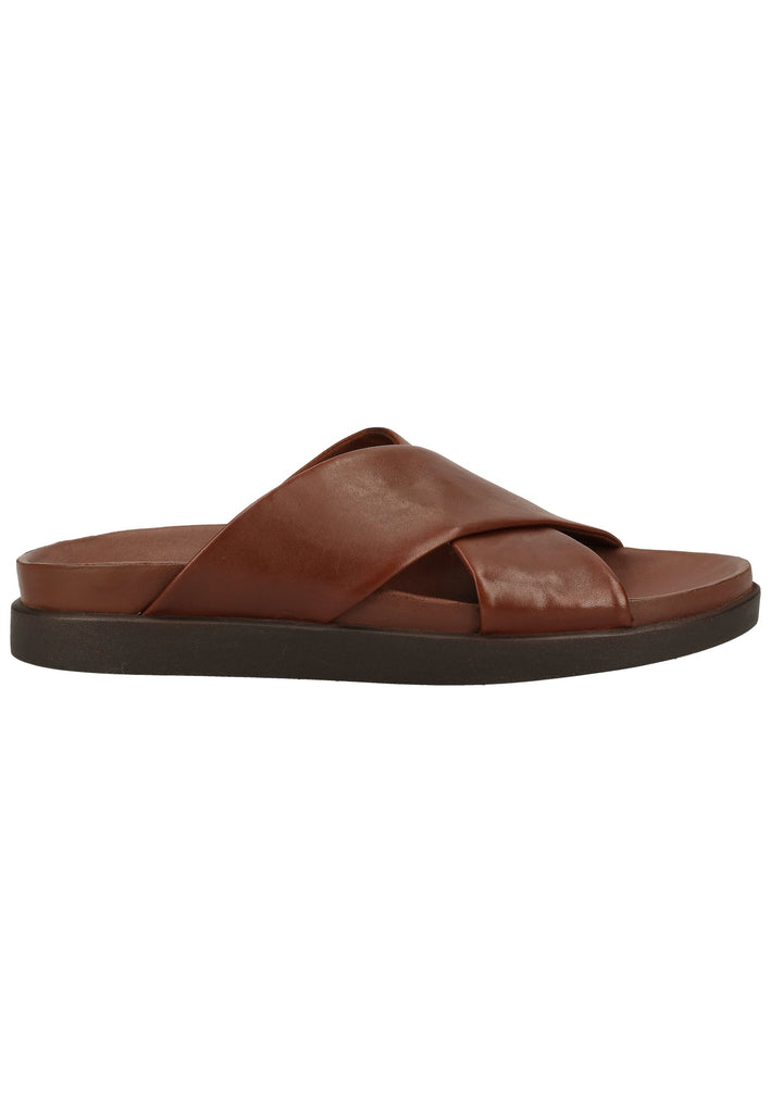 Clarks Pantoletten Leder Tan