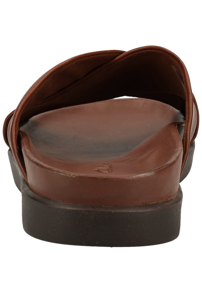 Clarks Pantoletten Leder Tan