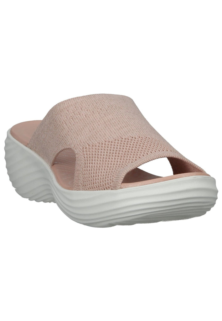 Clarks Pantoletten Textil Rosa