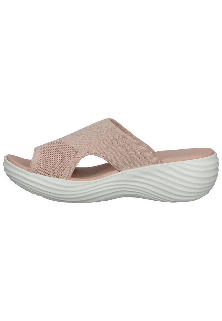Clarks Pantoletten Textil Rosa