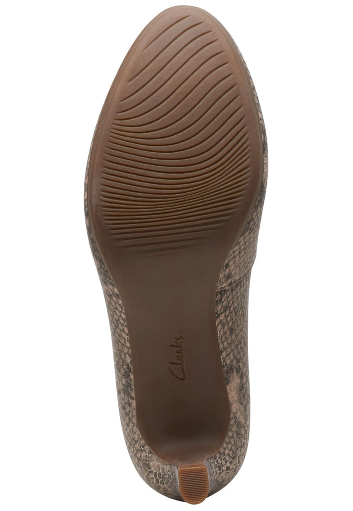 Clarks Pumps Textil Beige