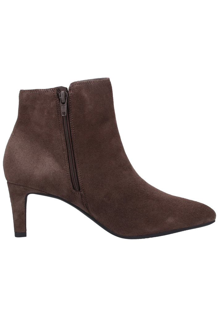 Clarks Pumps Veloursleder dunkelbraun