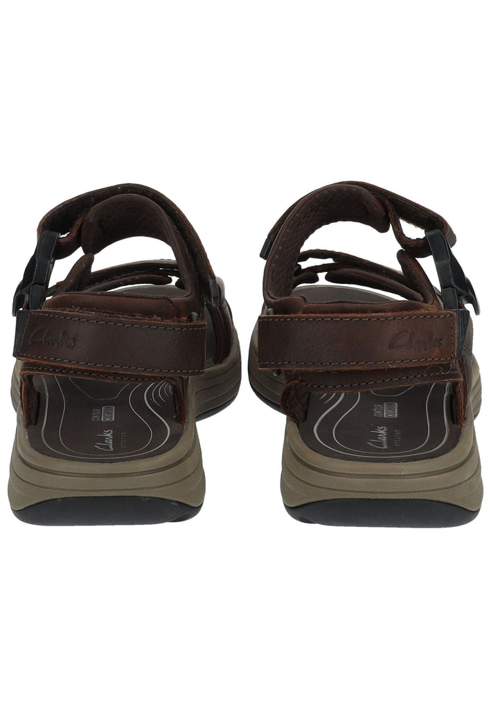 Clarks Sandalen Leder Dunkelbraun