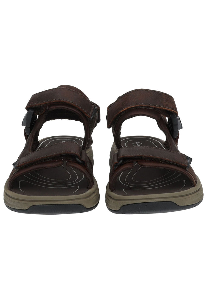 Clarks Sandalen Leder Dunkelbraun