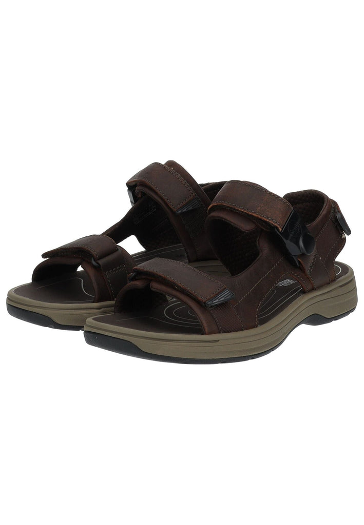 Clarks Sandalen Leder Dunkelbraun