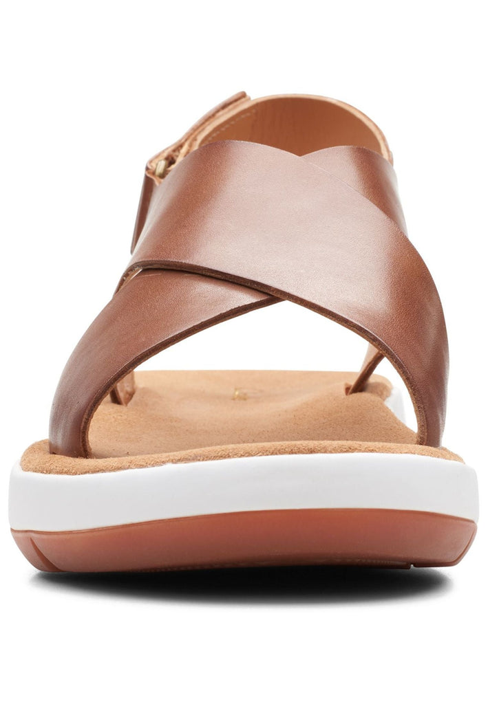 Clarks Sandalen Leder Dunkelbraun