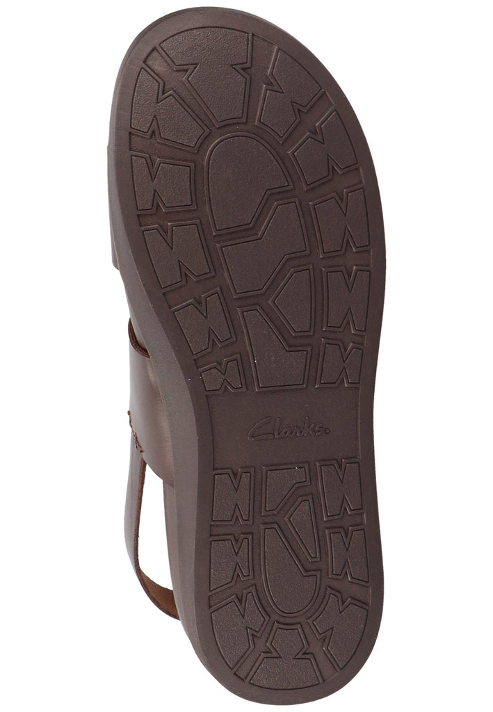 Clarks Sandalen Leder Dunkelbraun