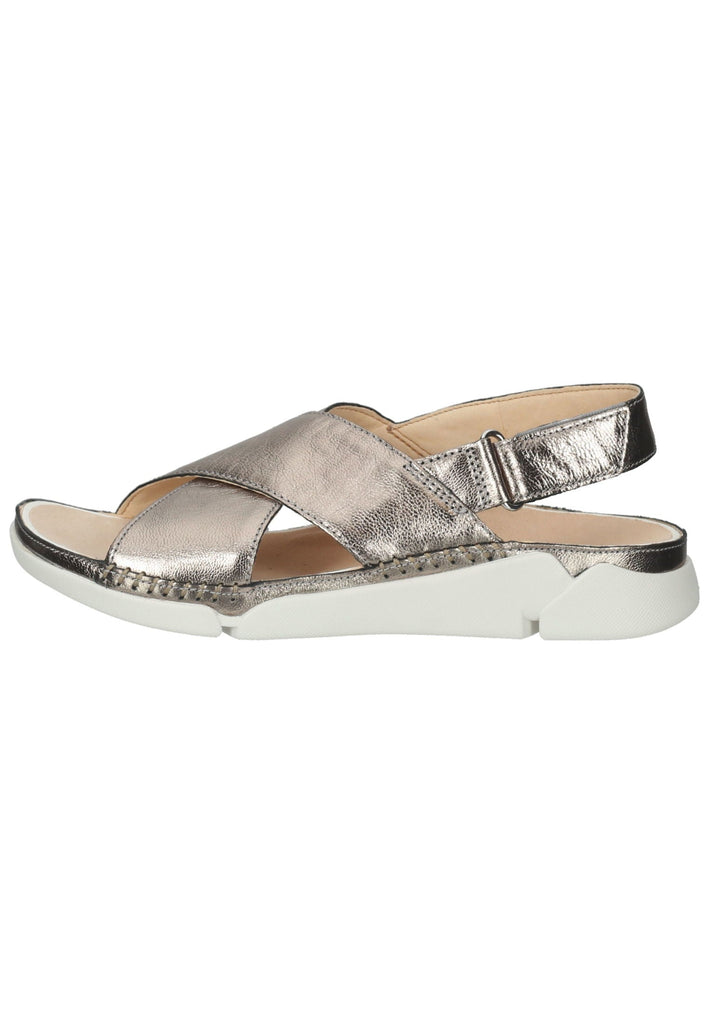 Clarks Sandalen Leder Gold