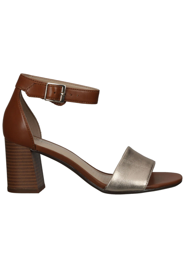 Clarks Sandalen Leder Mittelbraun