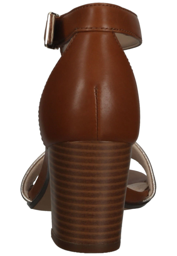 Clarks Sandalen Leder Mittelbraun