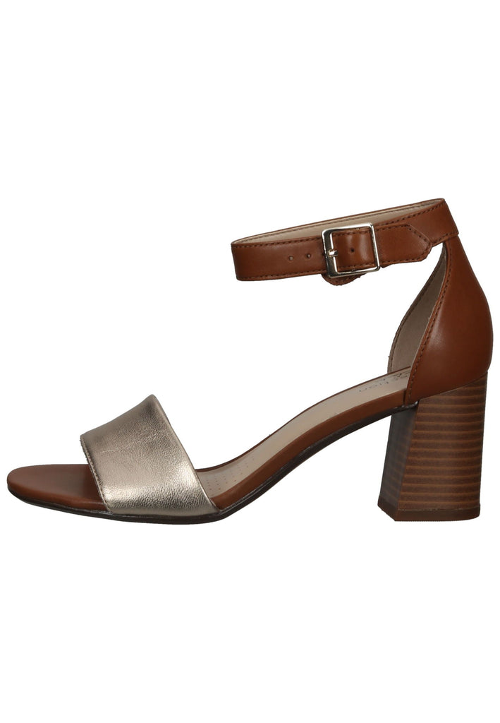 Clarks Sandalen Leder Mittelbraun