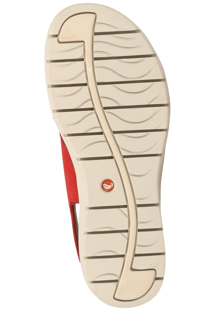 Clarks Sandalen Leder Rot