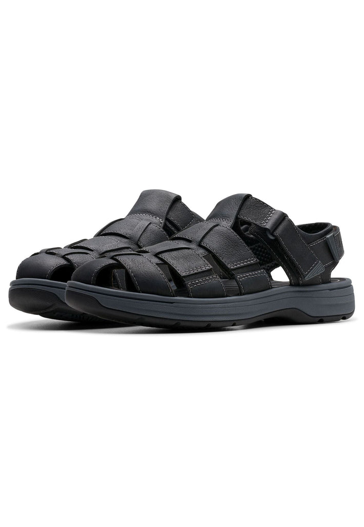 Clarks Sandalen Leder Schwarz