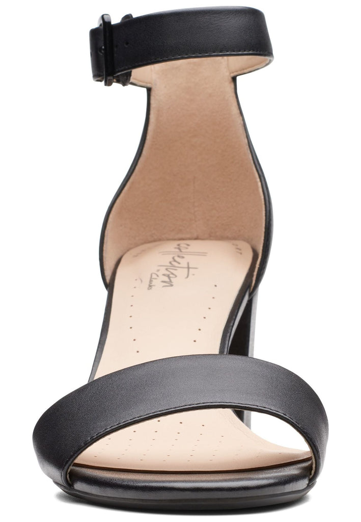 Clarks Sandalen Leder Schwarz