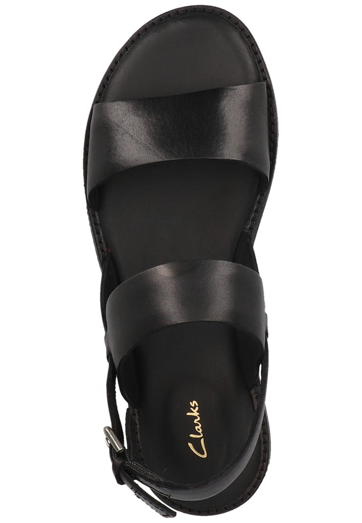 Clarks Sandalen Leder Schwarz