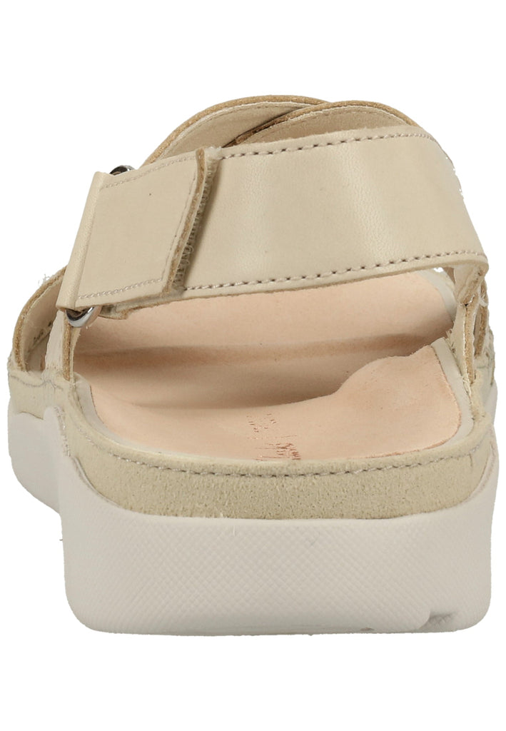 Clarks Sandalen Leder Weiß