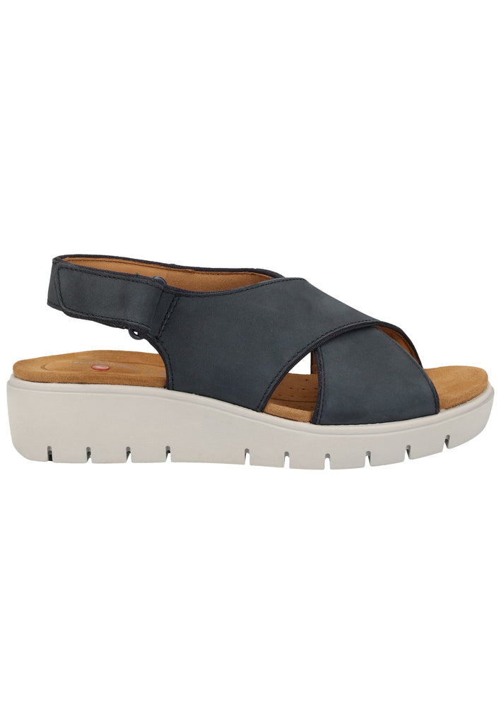 Clarks Sandalen Nubukleder Navy
