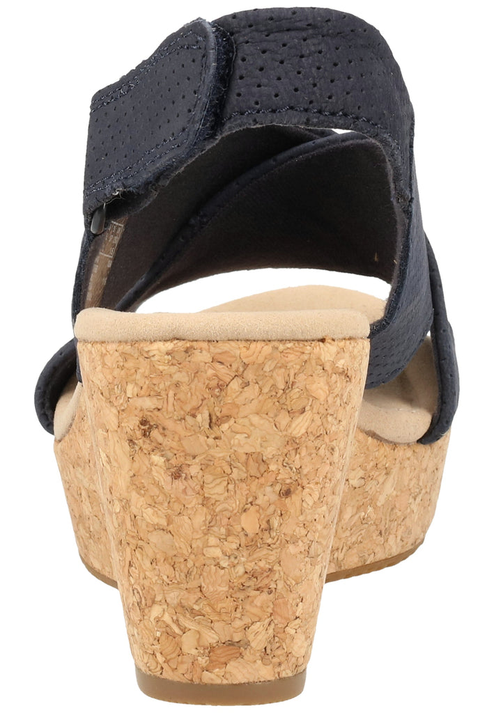 Clarks Sandalen Nubukleder Navy