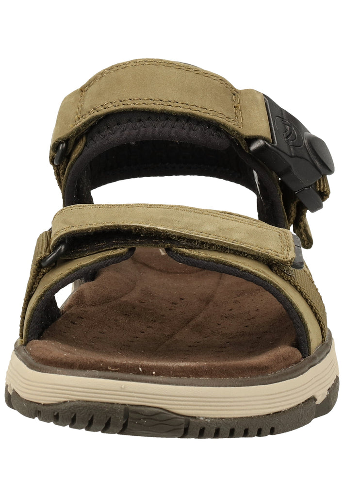 Clarks Sandalen Nubukleder Oliv