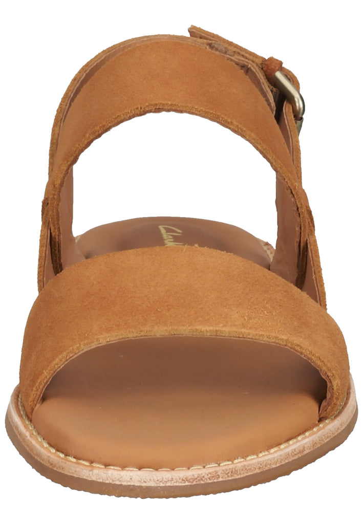 Clarks Sandalen Veloursleder Tan
