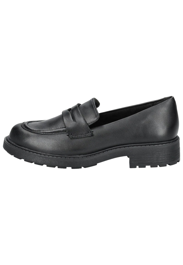 Slipper Clarks Slipper Leder Schwarz