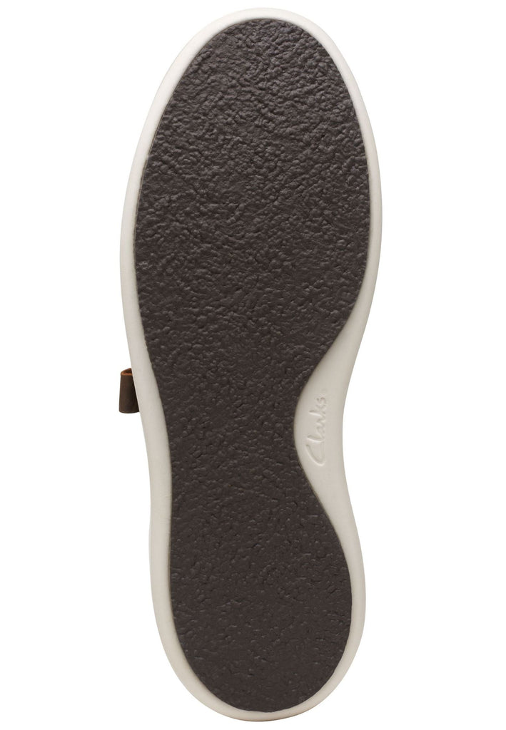 Clarks Slipper Leder Braun