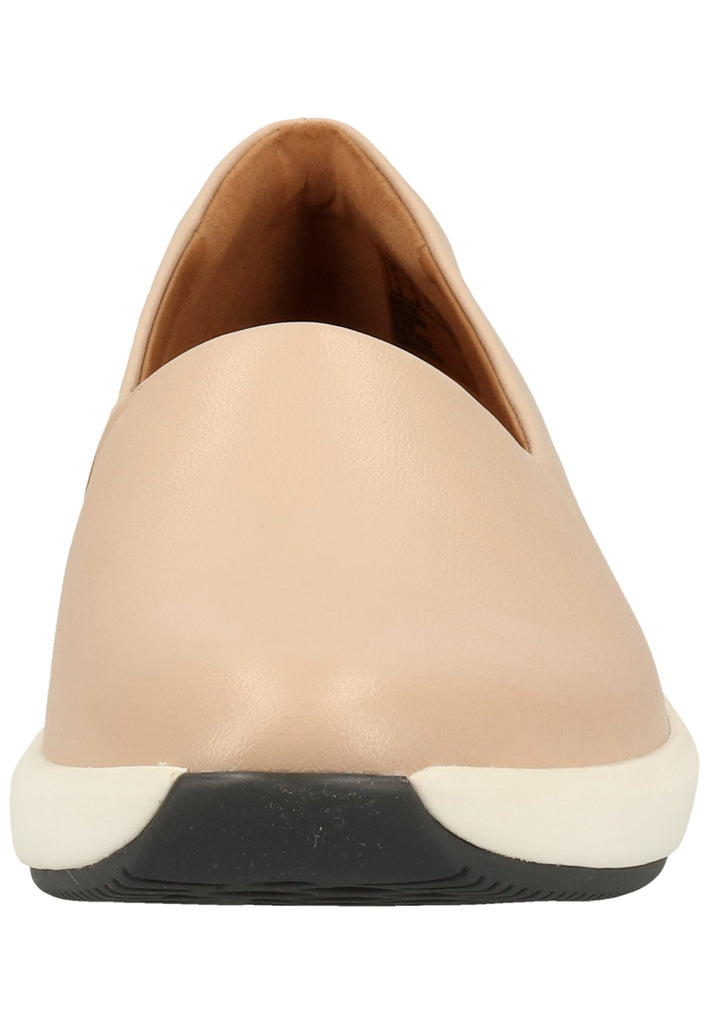 Clarks Slipper Leder Hellrosa