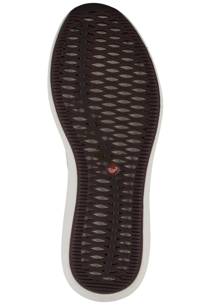 Clarks Slipper Lederimitat/Textil Weiß