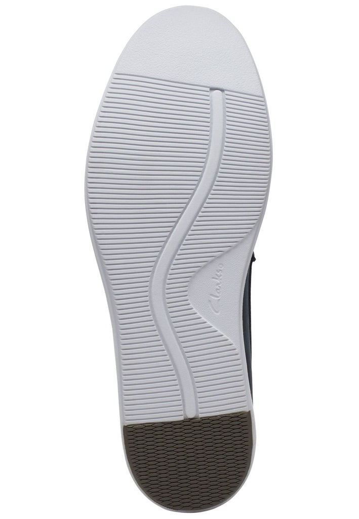 Clarks Slipper Nubukleder Navy