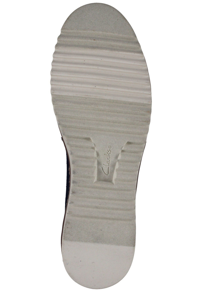 Clarks Slipper Textil Dunkelblau