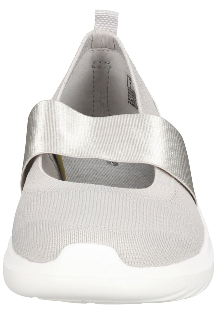 Clarks Slipper Textil Hellgrau