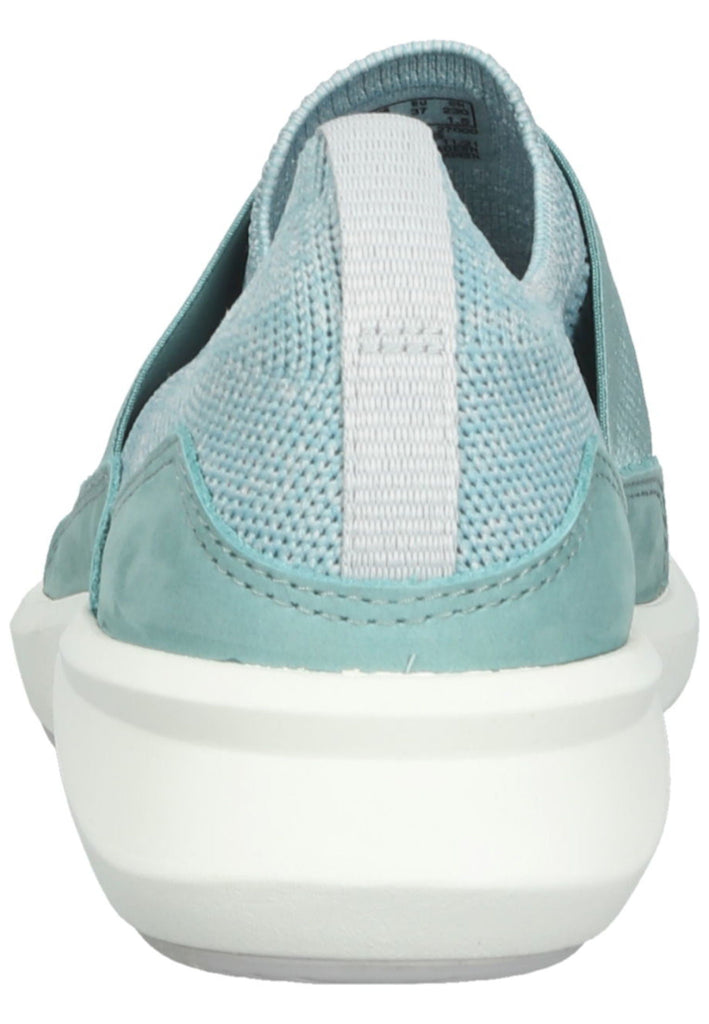 Clarks Slipper Textil Türkis