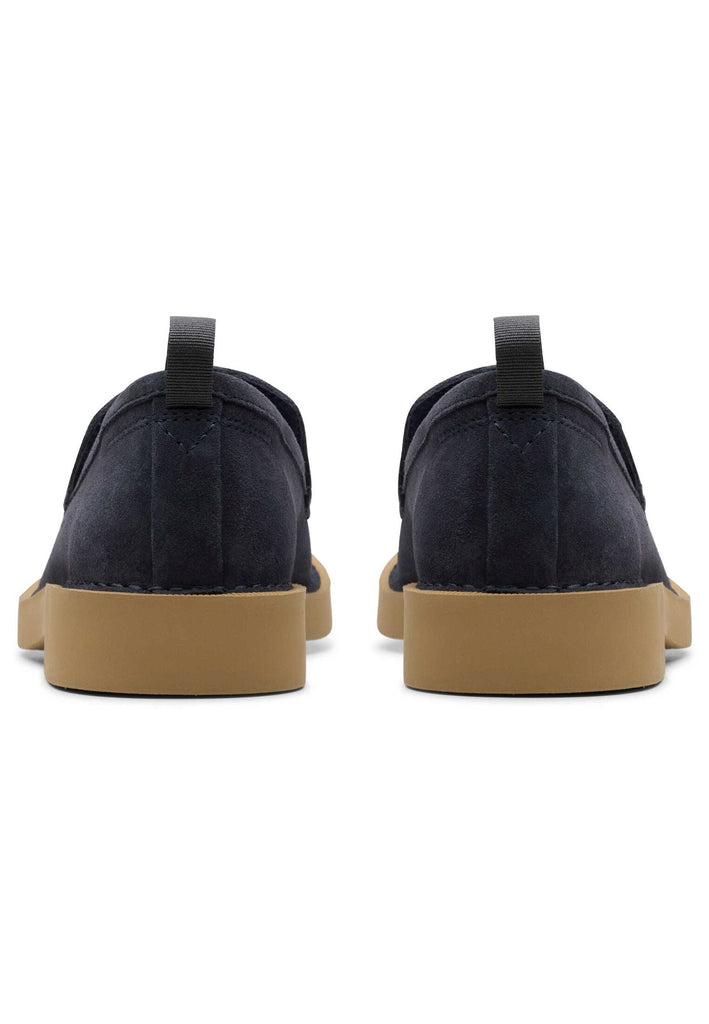 Clarks Slipper Veloursleder Navy