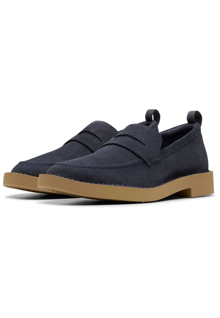 Clarks Slipper Veloursleder Navy