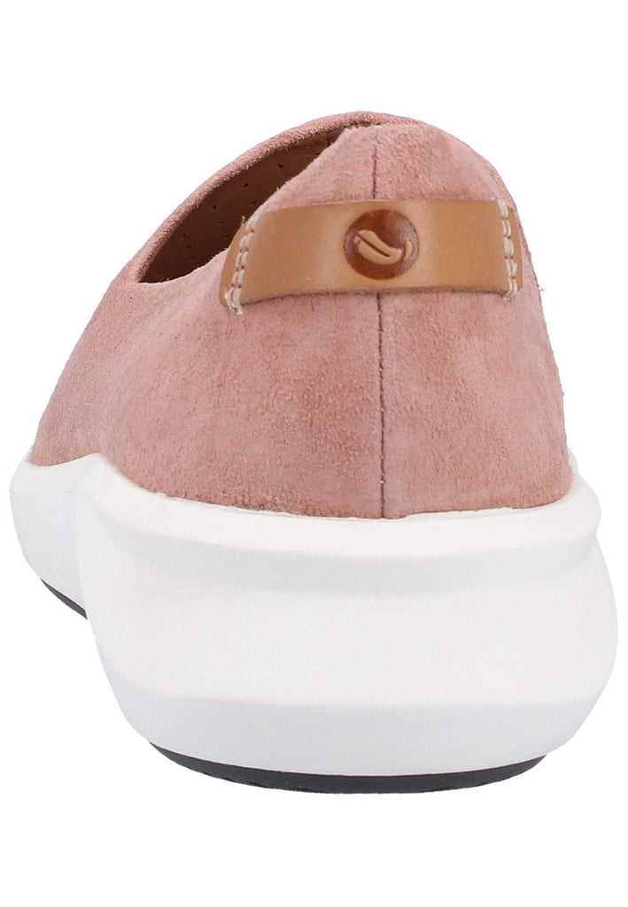 Clarks Slipper Veloursleder Rose