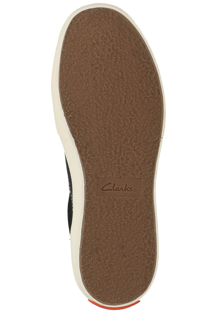 Clarks Sneaker Canvas Schwarz