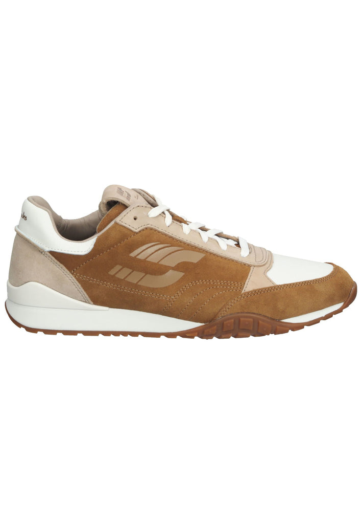 Sneaker Clarks Sneaker Veloursleder Tan