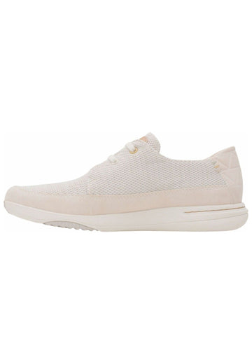 Sneaker Clarks Sneaker Veloursleder Weiß