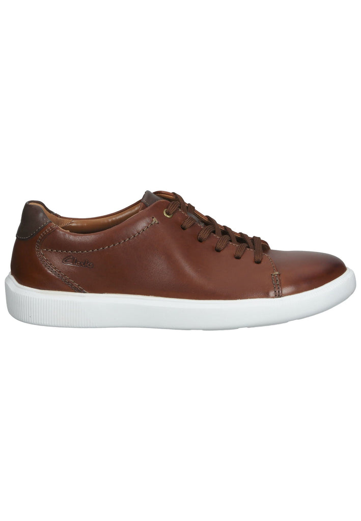 Clarks Sneaker Leder Dunkelbraun