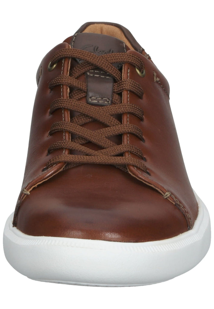 Clarks Sneaker Leder Dunkelbraun
