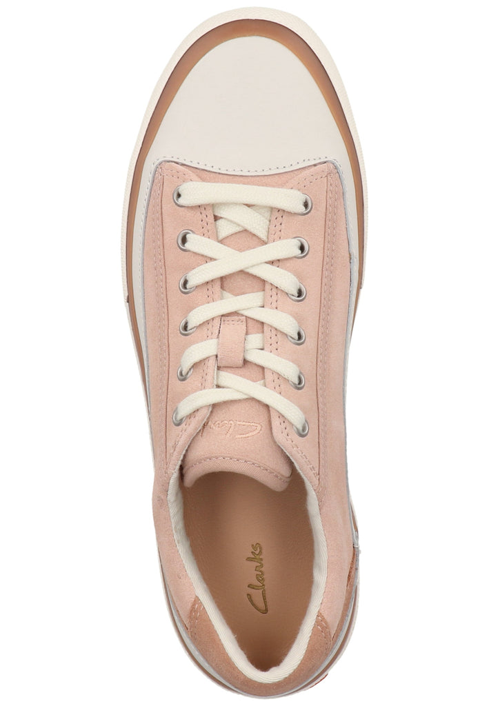 Clarks Sneaker Leder Hellpink